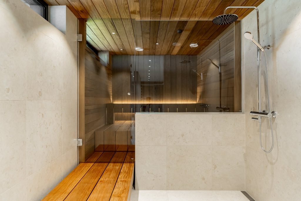 Uudiskohteen sauna